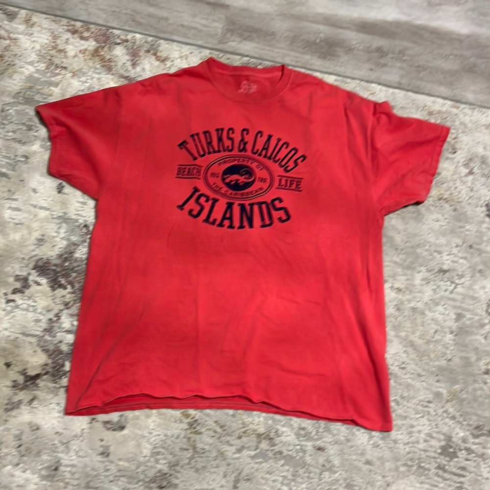 Awesome read turks and Caicos beach men’s T